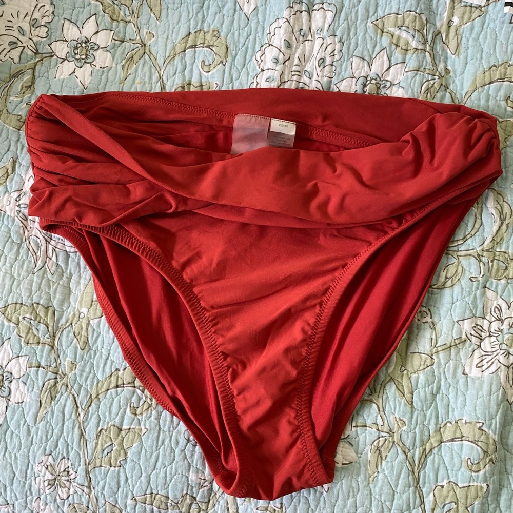 Calia high waisted bikini bottoms